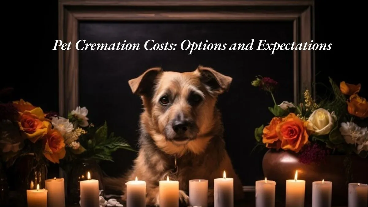 Pet Cremation Costs: Options and Expectations