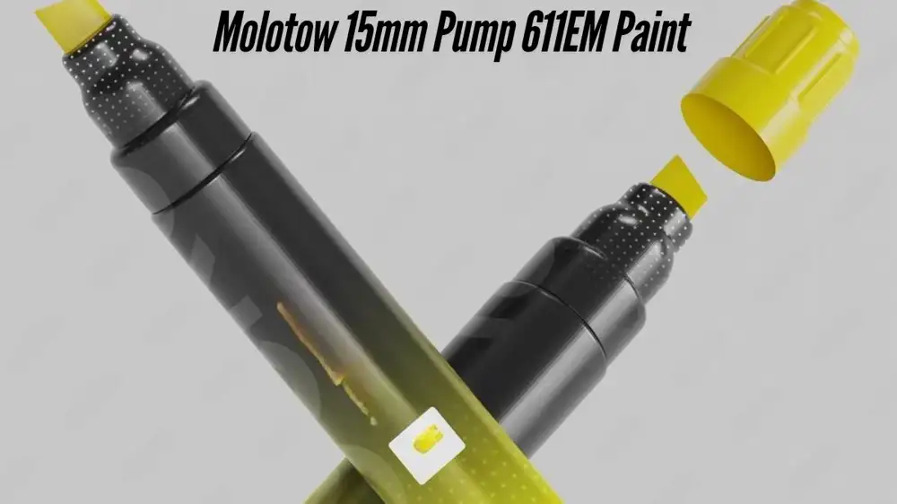 Molotow 15mm Pump 611EM Paint: A Full Manual