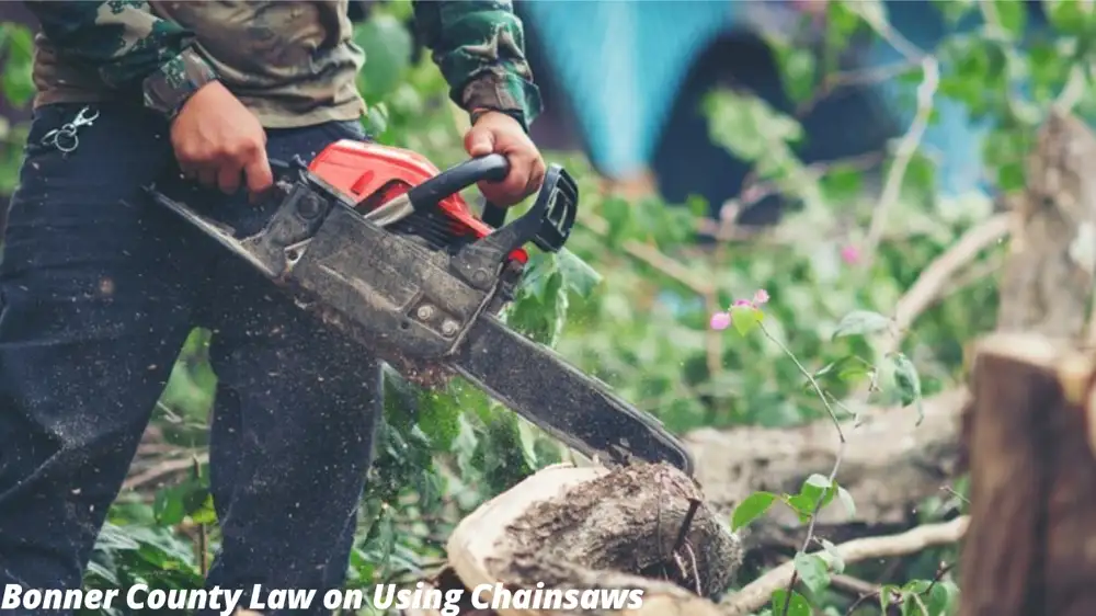 Bonner County Law on Using Chainsaws: 7 Critical Things You Need to Know