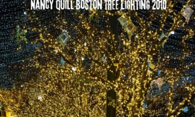 Nancy Quill Boston Tree Lighting 2010: A Magical Evening to Remember