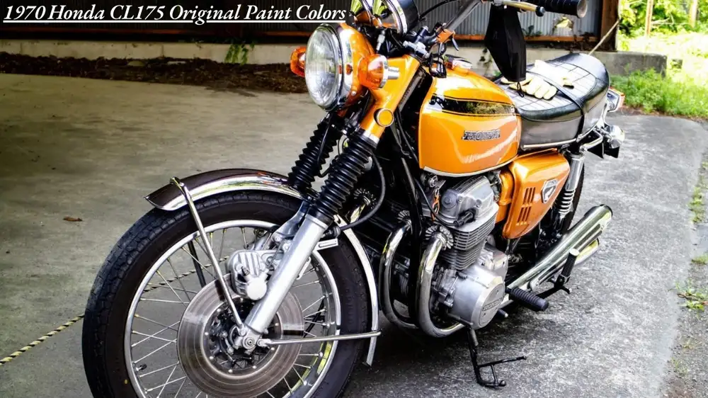 1970 Honda CL175 Original Paint Colors: A Complete Guide