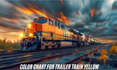 Color Chart for Trailer Train Yellow: A Comprehensive Guide