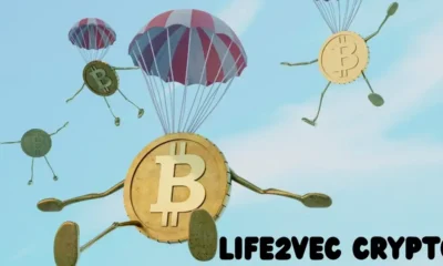 Life2vec Crypto distribution concept